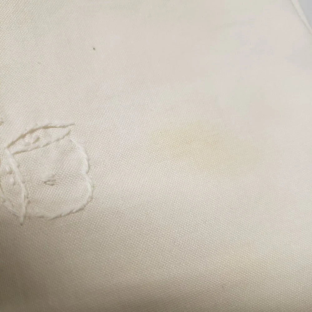 Loop Edge set of 8 cream cloth Napkin 14